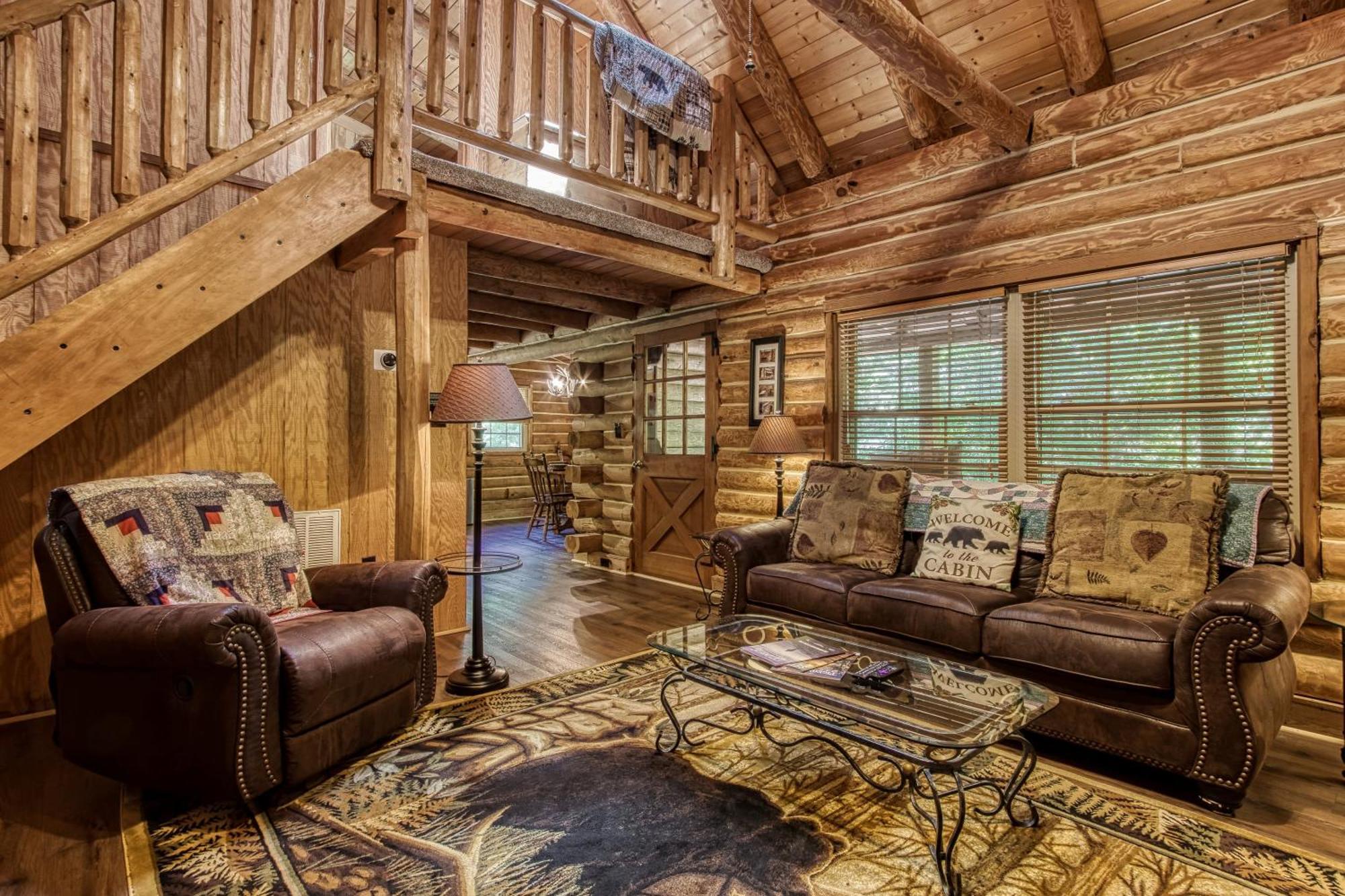 Very Private, Real Log Cabin With Hot Tub! Sevierville Exterior photo